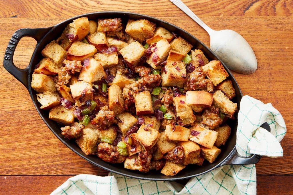 Herbed Sausage Stuffing with Onion & Celery